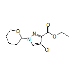 Ethyl 4-Chloro-1-(tetrahydro-2H-pyran-2-yl)pyrazole-3-carboxylate