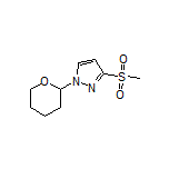 3-(Methylsulfonyl)-1-(tetrahydro-2H-pyran-2-yl)pyrazole
