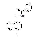 (S)-1-(4-Fluoro-1-naphthyl)-N-[(S)-1-phenylethyl]ethanamine