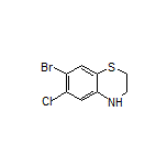 7-Bromo-6-chloro-3,4-dihydro-2H-benzo[b][1,4]thiazine