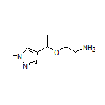 2-[1-(1-Methyl-4-pyrazolyl)ethoxy]ethanamine