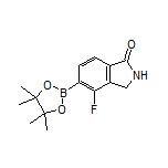 (4-Fluoro-1-oxo-5-isoindolinyl)boronic Acid Pinacol Ester