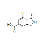 7-Chloro-1-oxoisoindoline-5-carboxylic Acid