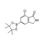 (7-Chloro-1-oxo-5-isoindolinyl)boronic Acid Pinacol Ester