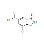 7-Chloro-3-oxoisoindoline-5-carboxylic Acid