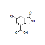 6-Chloro-1-oxoisoindoline-4-carboxylic Acid