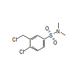 4-Chloro-3-(chloromethyl)-N,N-dimethylbenzenesulfonamide