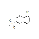 1-Bromo-6-(methylsulfonyl)naphthalene