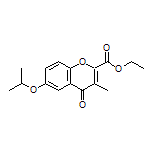 Ethyl 6-Isopropoxy-3-methyl-4-oxo-4H-chromene-2-carboxylate