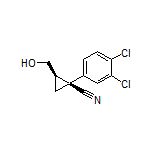 (1S,2R)-1-(3,4-Dichlorophenyl)-2-(hydroxymethyl)cyclopropanecarbonitrile