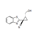 (1S,2R)-1-(Benzo[d]thiazol-2-yl)-2-(hydroxymethyl)cyclopropanecarbonitrile
