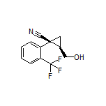 (1S,2R)-2-(Hydroxymethyl)-1-[2-(trifluoromethyl)phenyl]cyclopropanecarbonitrile
