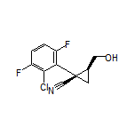 (1R,2S)-1-(2-Chloro-3,6-difluorophenyl)-2-(hydroxymethyl)cyclopropanecarbonitrile