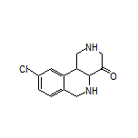 9-Chloro-1,2,3,5,6,10b-hexahydrobenzo[c][1,6]naphthyridin-4(4aH)-one