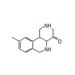 9-Methyl-1,2,3,5,6,10b-hexahydrobenzo[c][1,6]naphthyridin-4(4aH)-one