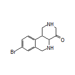 8-Bromo-1,2,3,5,6,10b-hexahydrobenzo[c][1,6]naphthyridin-4(4aH)-one