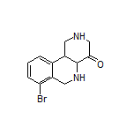 7-Bromo-1,2,3,5,6,10b-hexahydrobenzo[c][1,6]naphthyridin-4(4aH)-one