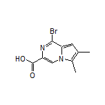 1-Bromo-6,7-dimethylpyrrolo[1,2-a]pyrazine-3-carboxylic Acid