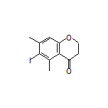 6-Iodo-5,7-dimethylchroman-4-one