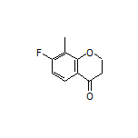 7-Fluoro-8-methylchroman-4-one