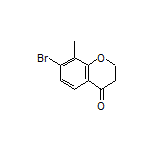 7-Bromo-8-methylchroman-4-one