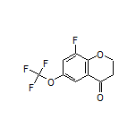 8-Fluoro-6-(trifluoromethoxy)chroman-4-one
