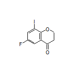 6-Fluoro-8-iodochroman-4-one