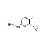 (3-Cyclopropyl-4-fluorophenyl)hydrazine