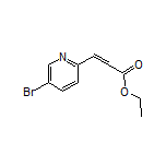 Ethyl 3-(5-Bromo-2-pyridyl)acrylate