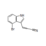 3-(4-Bromo-3-indolyl)acrylonitrile