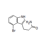 3-(4-Bromo-3-indolyl)propanamide