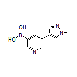 5-(1-Methyl-4-pyrazolyl)pyridine-3-boronic Acid