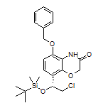 (R)-5-(Benzyloxy)-8-[1-[(tert-butyldimethylsilyl)oxy]-2-chloroethyl]-2H-benzo[b][1,4]oxazin-3(4H)-one