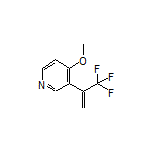 4-Methoxy-3-[1-(trifluoromethyl)vinyl]pyridine