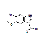 6-Bromo-5-methoxy-1H-indole-3-carboxylic Acid