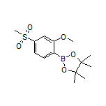 2-Methoxy-4-(methylsulfonyl)phenylboronic Acid Pinacol Ester