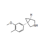 (1S,5R)-1-(3-Methoxy-4-methylphenyl)-3-azabicyclo[3.1.0]hexane