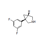 (1R,5S)-1-(3,5-Difluorophenyl)-3-azabicyclo[3.1.0]hexane