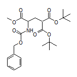 1,1-Di-tert-butyl 3-Methyl 3-(Cbz-amino)propane-1,1,3-tricarboxylate