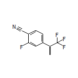 2-Fluoro-4-[1-(trifluoromethyl)vinyl]benzonitrile