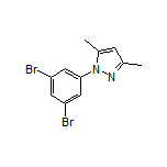 1-(3,5-Dibromophenyl)-3,5-dimethyl-1H-pyrazole