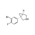 (1S,5R)-1-(3-Bromo-4-fluorophenyl)-3-azabicyclo[3.1.0]hexane
