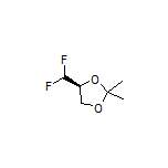 (S)-4-(Difluoromethyl)-2,2-dimethyl-1,3-dioxolane