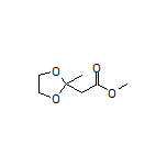 Methyl 2-(2-Methyl-1,3-dioxolan-2-yl)acetate