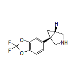 (1R,5S)-1-(2,2-Difluorobenzo[d][1,3]dioxol-5-yl)-3-azabicyclo[3.1.0]hexane
