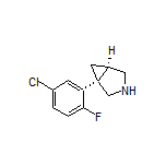 (1S,5R)-1-(5-Chloro-2-fluorophenyl)-3-azabicyclo[3.1.0]hexane