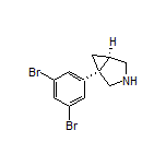 (1S,5R)-1-(3,5-Dibromophenyl)-3-azabicyclo[3.1.0]hexane