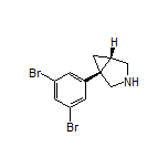 (1R,5S)-1-(3,5-Dibromophenyl)-3-azabicyclo[3.1.0]hexane