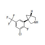 (1R,5S)-1-[3-Chloro-2-fluoro-5-(trifluoromethyl)phenyl]-3-azabicyclo[3.1.0]hexane