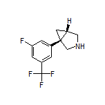 (1R,5S)-1-[3-Fluoro-5-(trifluoromethyl)phenyl]-3-azabicyclo[3.1.0]hexane